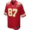 Travis Kelce Kansas City Chiefs Nike Youth Game Jersey - Red - Side View