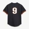 Matt Williams San Francisco Giants Mitchell & Ness Authentic Batting Practice Jersey - Black - Detail View