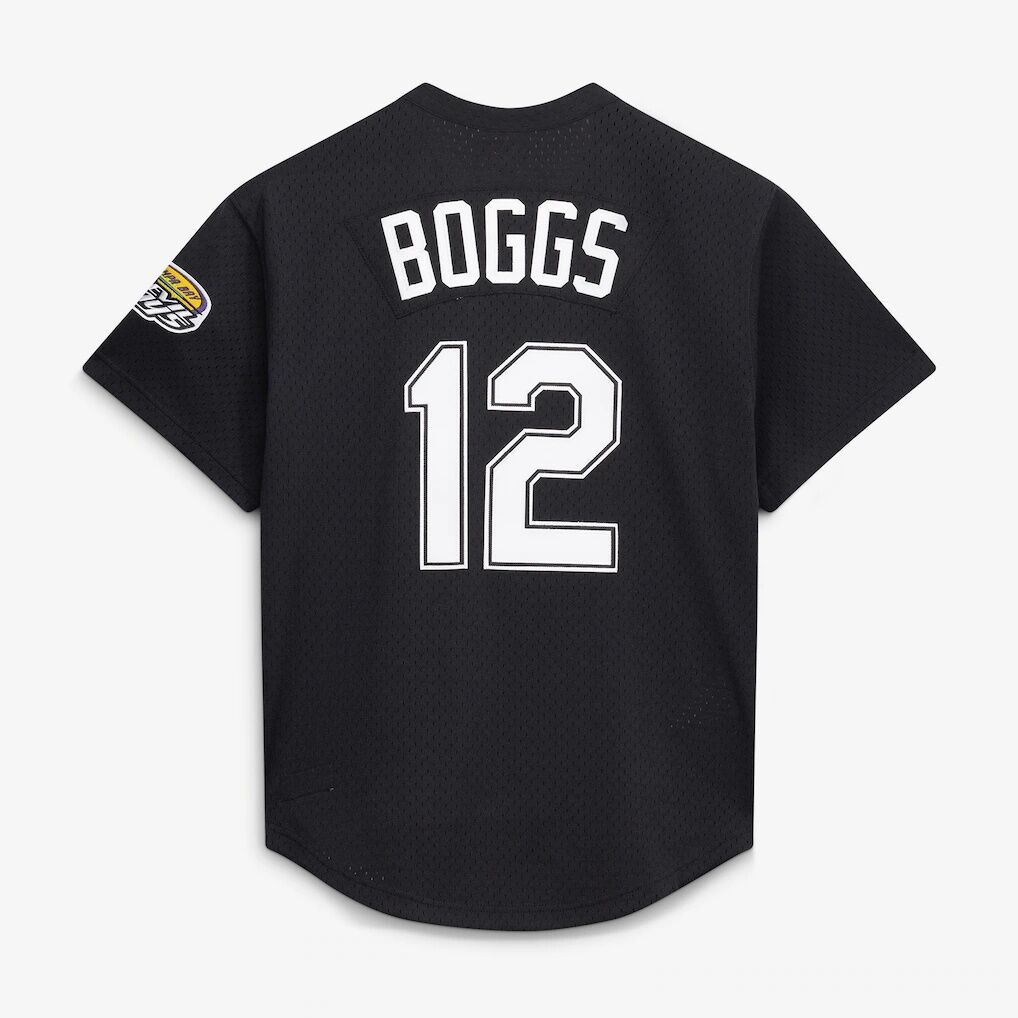 Wade Boggs Tampa Bay Rays Mitchell & Ness Authentic Batting Practice Jersey