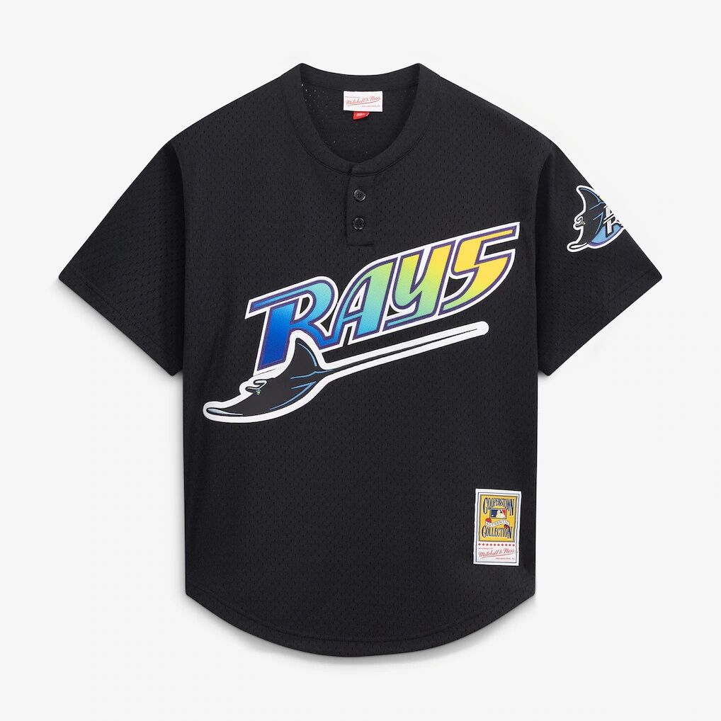 Wade Boggs Tampa Bay Rays Mitchell & Ness Authentic Batting Practice Jersey
