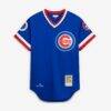 Ryne Sandberg 1984 Chicago Cubs Mitchell & Ness Throwback Authentic Jersey - - Side View