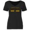 Emporia State Hornets Women's Team Strong T-Shirt - Black - Front View