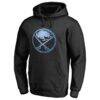 Buffalo Sabres Rinkside Pond Hockey Pullover Hoodie - Black - Side View