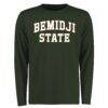 Bemidji State Beavers Everyday Long Sleeve T-Shirt - Green - Back View