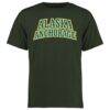 Alaska Anchorage Seawolves Everyday T-Shirt - Green - Front View