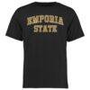 Emporia State Hornets Everyday T-Shirt - Black - Front View