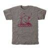 CMU Mavericks Auxiliary Logo Tri-Blend T-Shirt - Gray - Front View