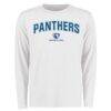 Eastern Illinois Panthers Proud Mascot Long Sleeve TShirt White - - Front View