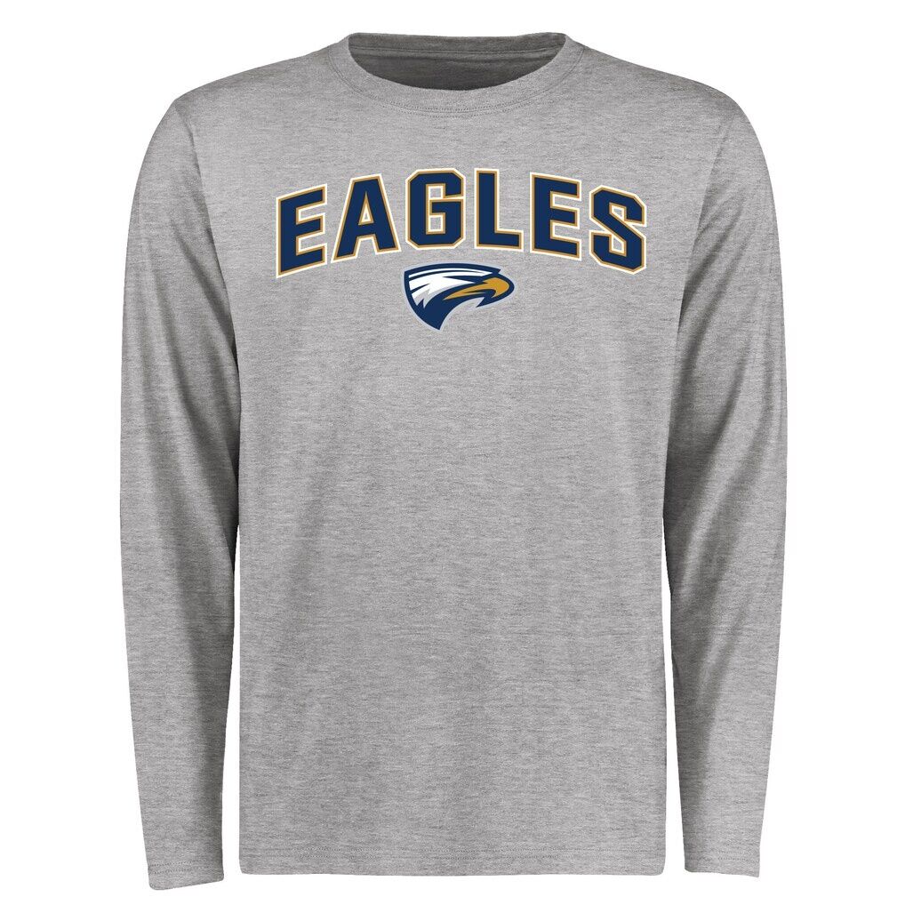 Emory Eagles Proud Mascot Long Sleeve T-Shirt - Ash