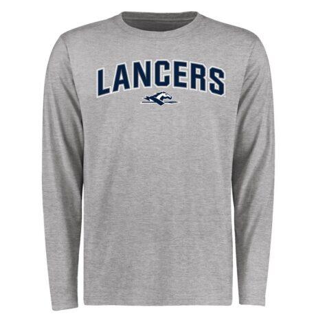 Longwood Lancers Proud Mascot Long Sleeve T-Shirt - - Front View