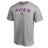 Evansville Purple Aces Proud Mascot T-Shirt - - Front View