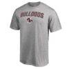Alabama A&M Bulldogs Proud Mascot T-Shirt - Heather Gray - Side View