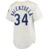 Fernando Valenzuela Los Angeles Dodgers Mitchell & Ness Authentic Jersey - White - Detail View