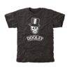 Emory Eagles Auxiliary Logo Tri-Blend T-Shirt - Black - Front View