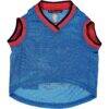 Oklahoma City Thunder Mesh Basketball Dog Jersey - - Side View