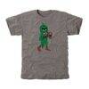 Delta State Statesmen Auxiliary Logo Tri-Blend T-Shirt - - Front View
