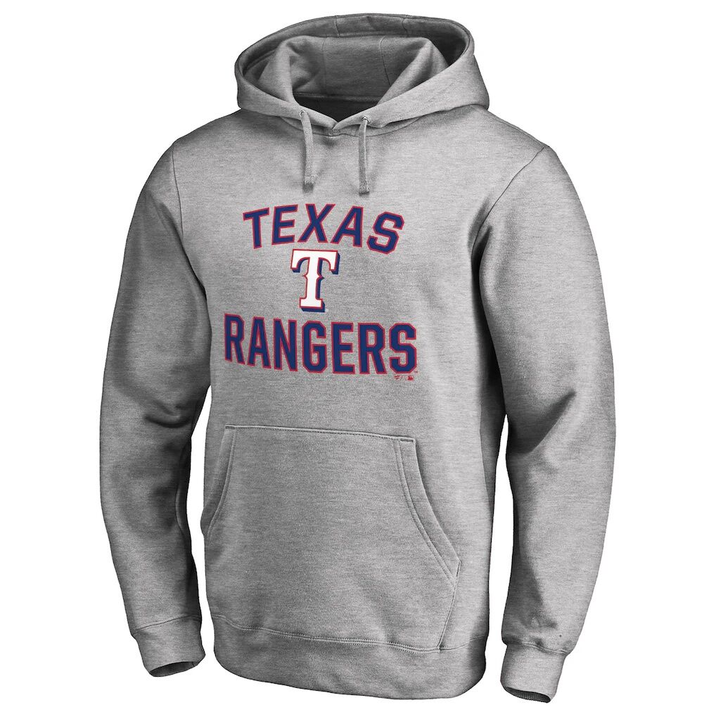 Texas Rangers Victory Arch Pullover Hoodie – Ash