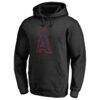 Los Angeles Angels Taylor Pullover Hoodie - Black - Front View