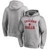 Chicago Bulls Victory Arch Pullover Hoodie - - Front View