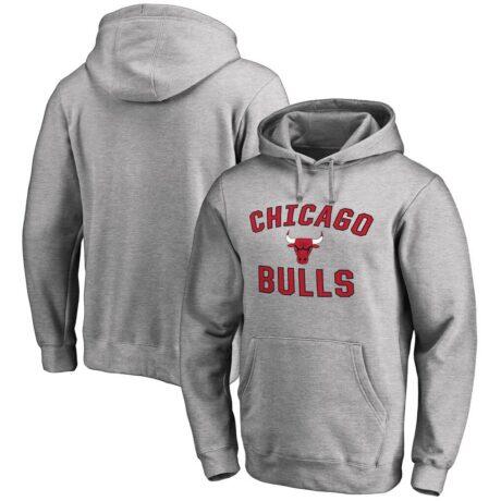 Chicago Bulls Victory Arch Pullover Hoodie - - Front View
