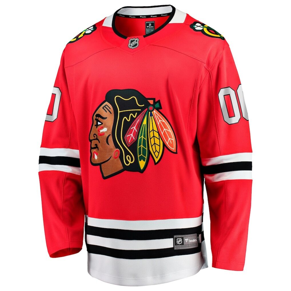 Chicago Blackhawks Fashion7 Home Breakaway Custom Jersey