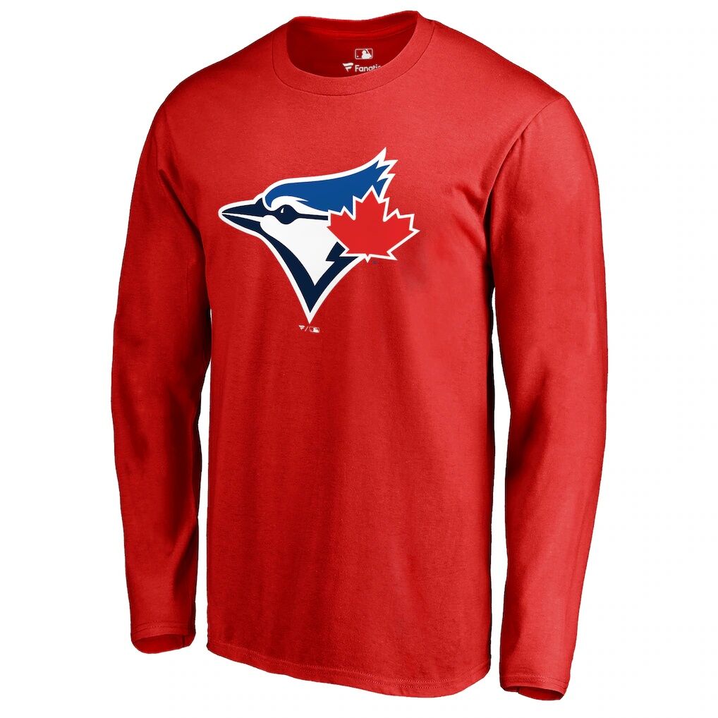 Toronto Blue Jays Logo Long Sleeve T-Shirt