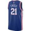Joel Embiid Philadelphia 76ers Nike Swingman Jersey Royal - - Side View