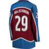 Nathan MacKinnon Colorado Avalanche Fashion7 Women's Home Breakaway Jersey - - Detail View
