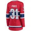 Carey Price Montreal Canadiens Fashion7 Women's Home Breakaway Jersey - Red - Detail View