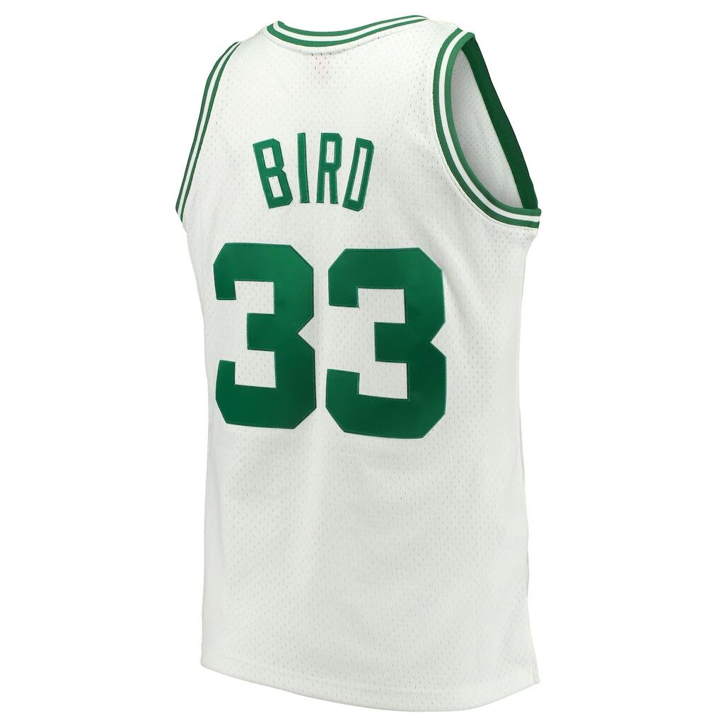 Larry Bird Boston Celtics Mitchell & Ness Hardwood Classics 1985/86 Swingman Jersey