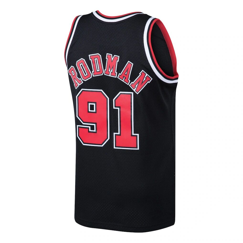 Dennis Rodman Chicago Bulls Mitchell & Ness 1997/98 Hardwood Classics Swingman Jersey