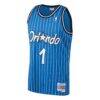 Penny Hardaway Orlando Magic Mitchell & Ness 1994/95 Hardwood Classics Swingman Jersey - Blue - Side View
