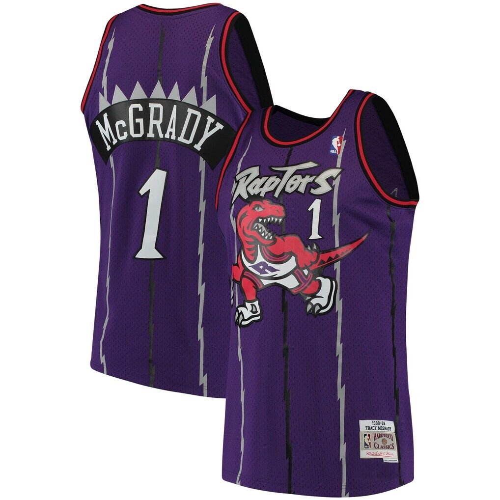 Tracy McGrady Toronto Raptors Mitchell & Ness Hardwood Classics Swingman Jersey