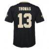 Michael Thomas New Orleans Saints Nike Youth Game Jersey - Black - Detail View