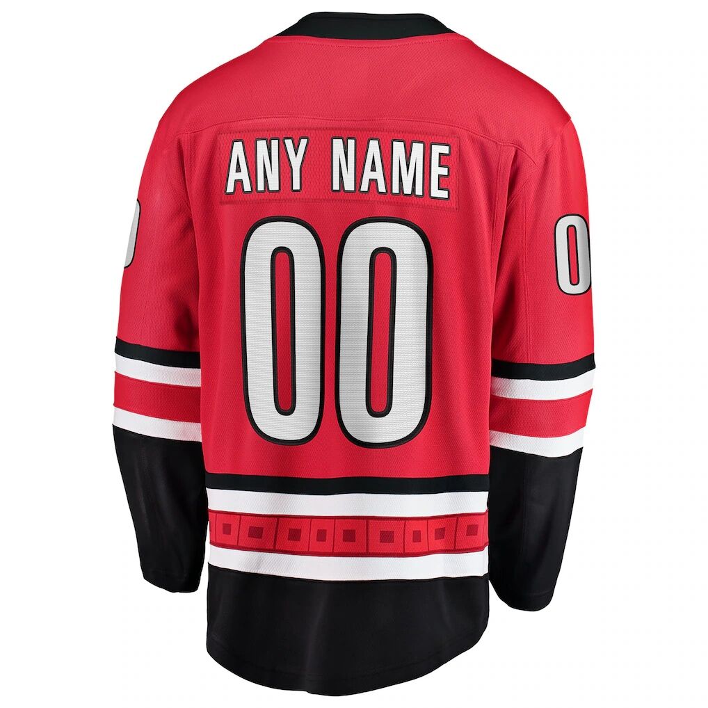 Carolina Hurricanes Fashion7 Alternate Breakaway Custom Jersey