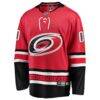 Carolina Hurricanes Fashion7 Alternate Breakaway Custom Jersey - Red - Side View