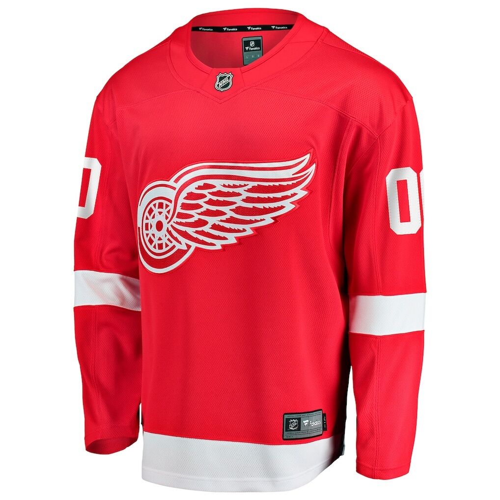Detroit Red Wings Fashion7 Home Breakaway Custom Jersey