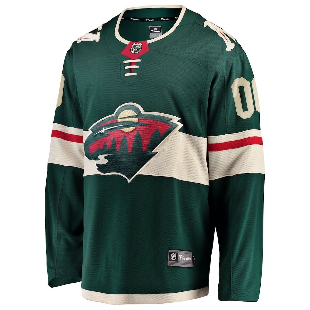Minnesota Wild Fashion7 Home Breakaway Custom Jersey