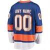 New York Islanders Fashion7 Home Breakaway Custom Jersey - Blue - Detail View