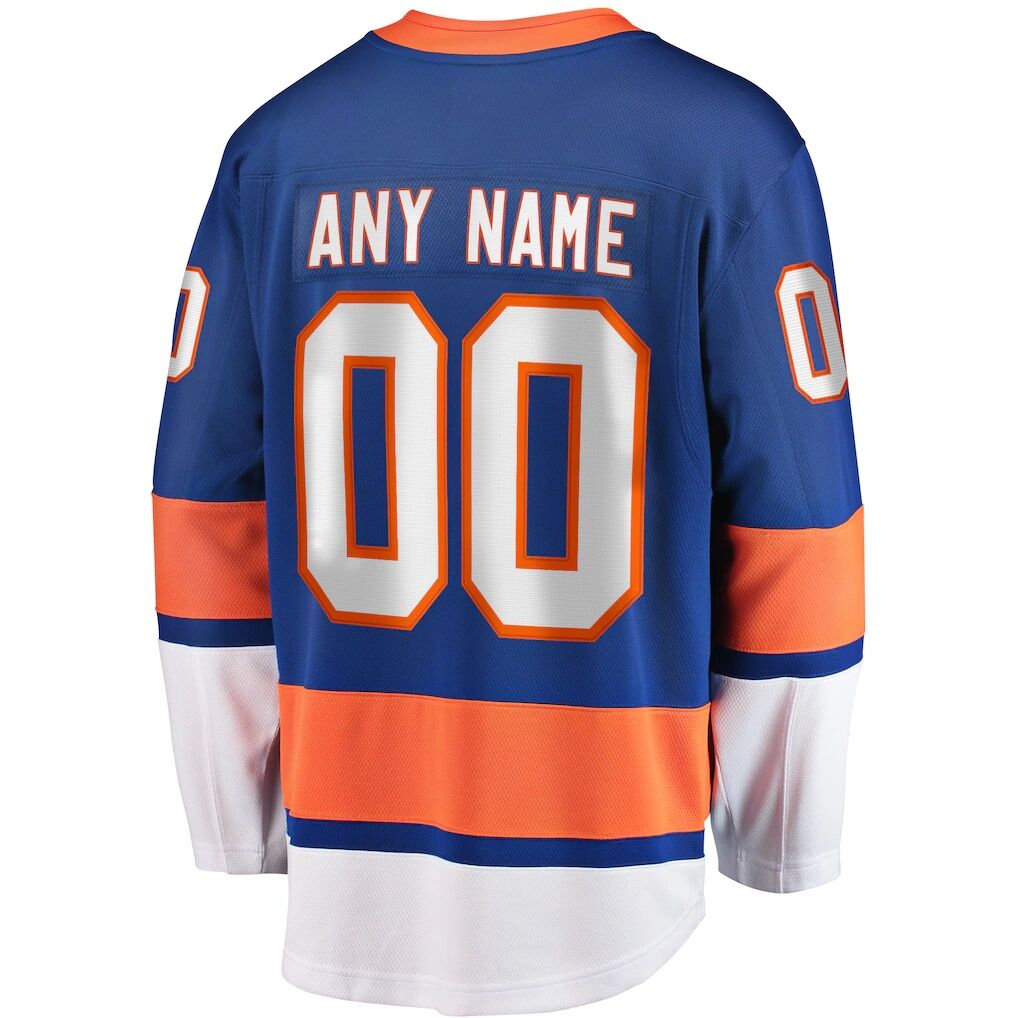 New York Islanders Fashion7 Home Breakaway Custom Jersey