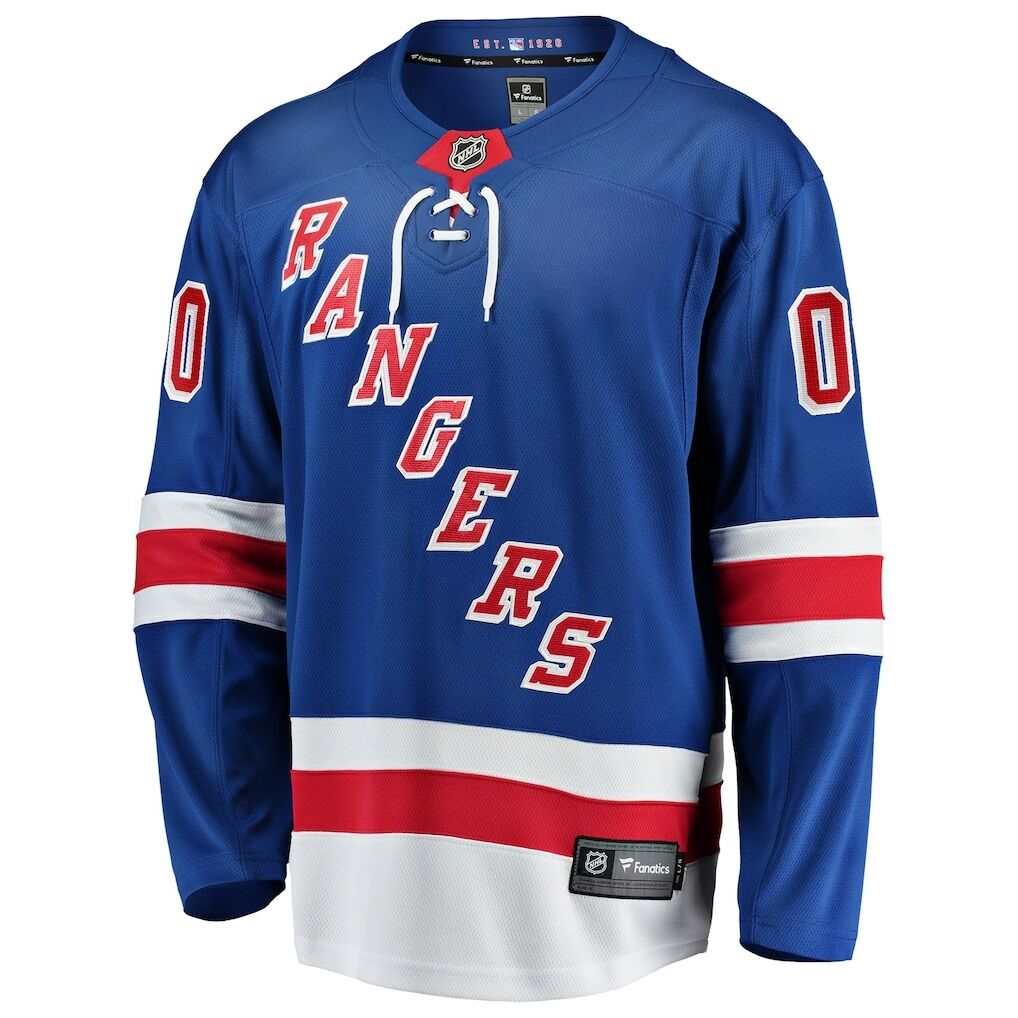 New York Rangers Fashion7 Home Breakaway Custom Jersey