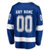Tampa Bay Lightning Fashion7 Home Breakaway Custom Jersey - Blue - Detail View
