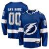 Tampa Bay Lightning Fashion7 Home Breakaway Custom Jersey - Blue - Front View