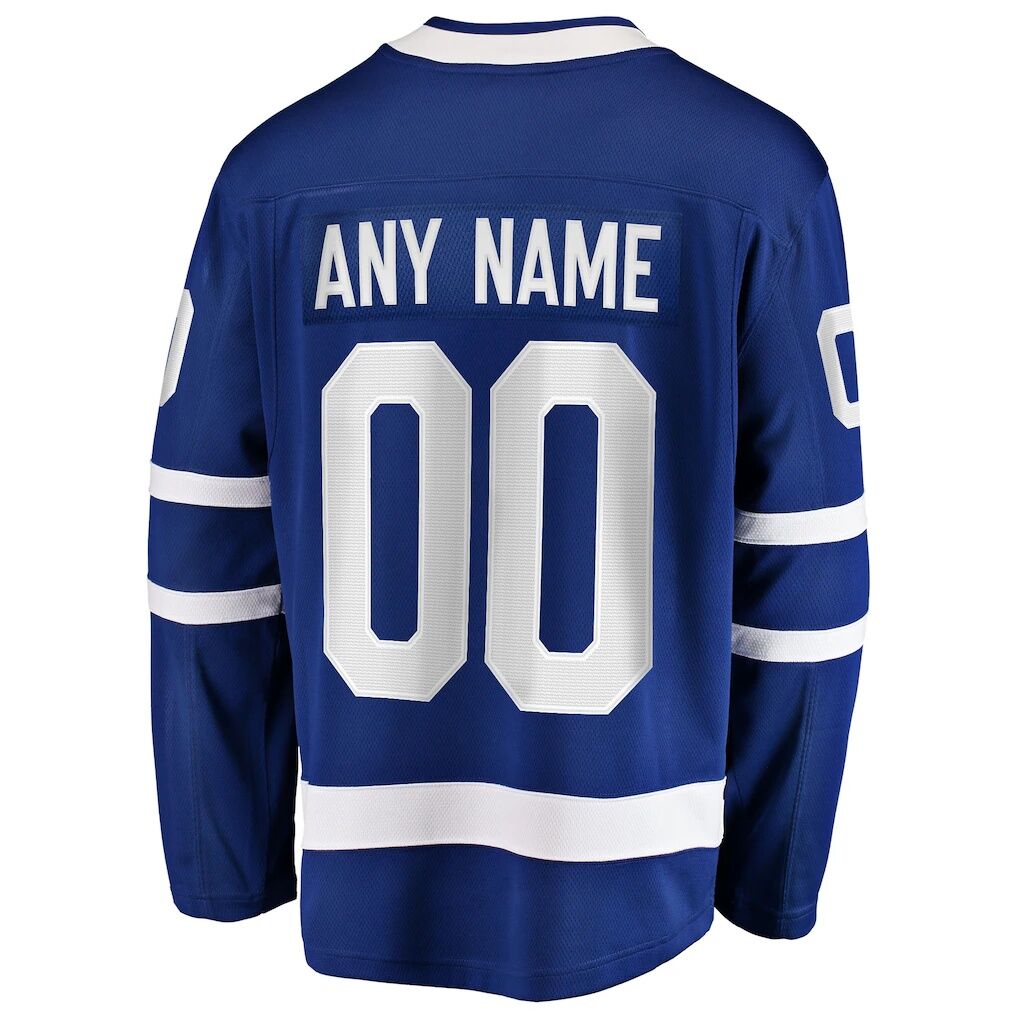 Toronto Maple Leafs Fashion7 Home Breakaway Custom Jersey