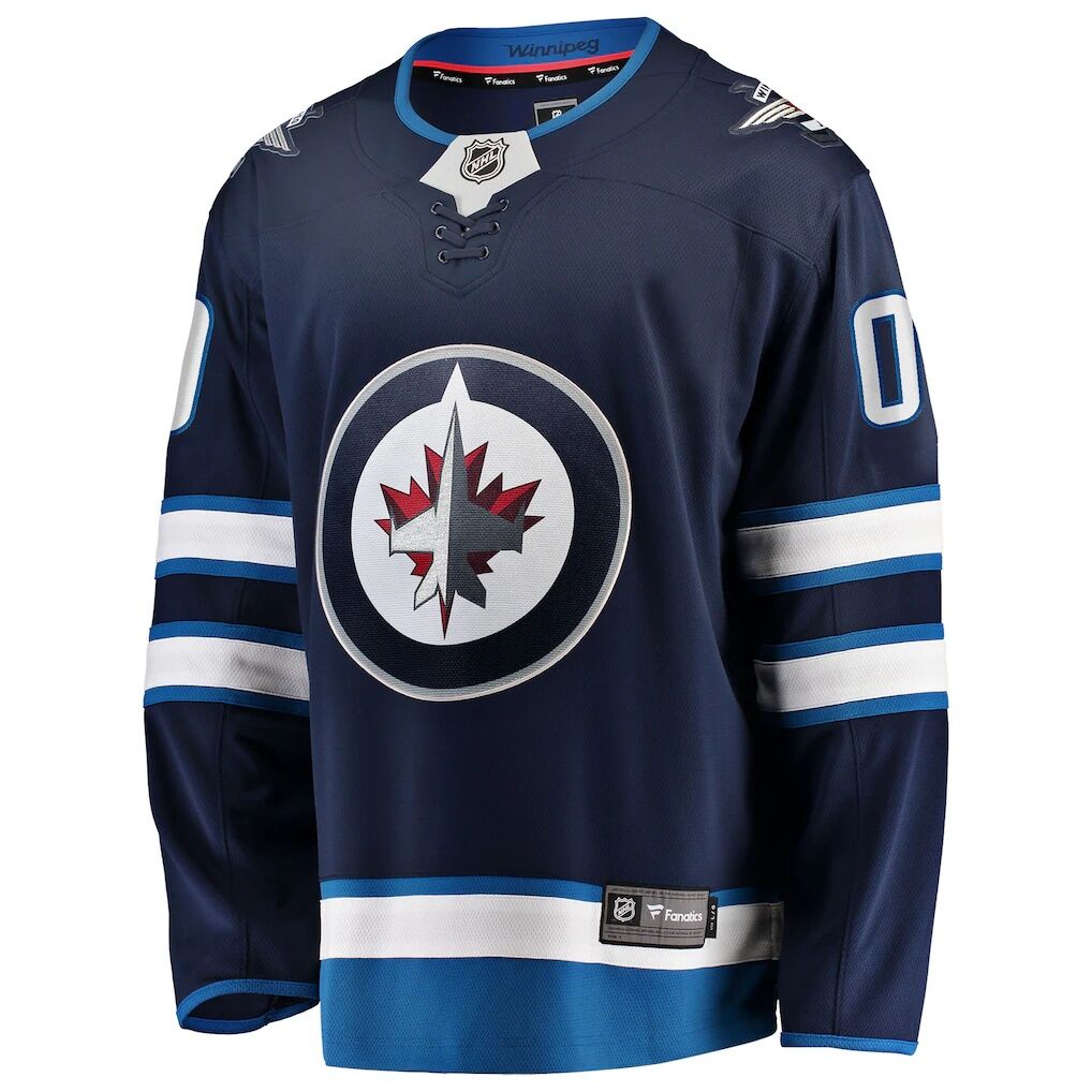 Winnipeg Jets Fashion7 Home Breakaway Custom Jersey