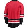 Carolina Hurricanes Fashion7 Breakaway Alternate Jersey - Red - Detail View