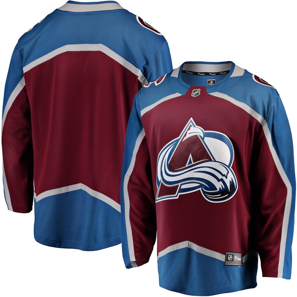 Colorado Avalanche Fashion7 Breakaway Home Jersey - Maroon