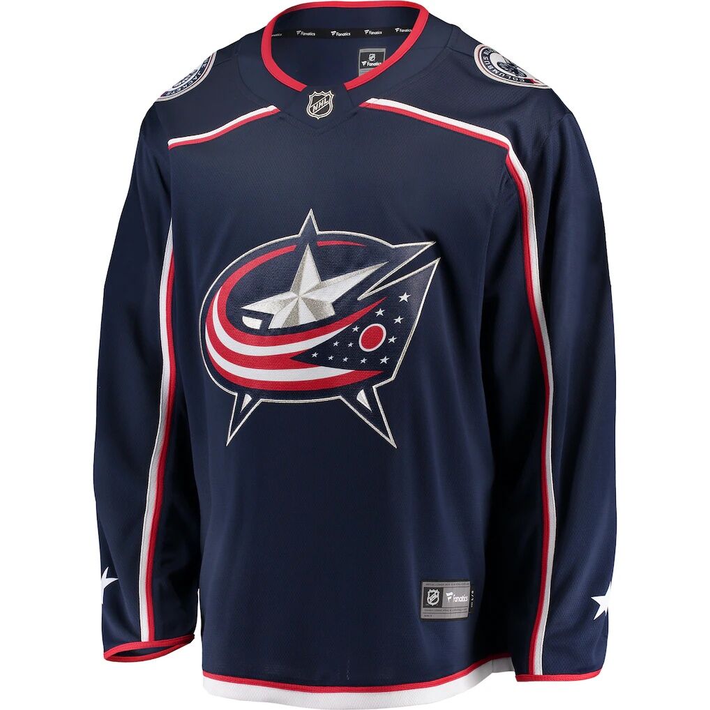 Columbus Blue Jackets Fashion7 Breakaway Home Jersey