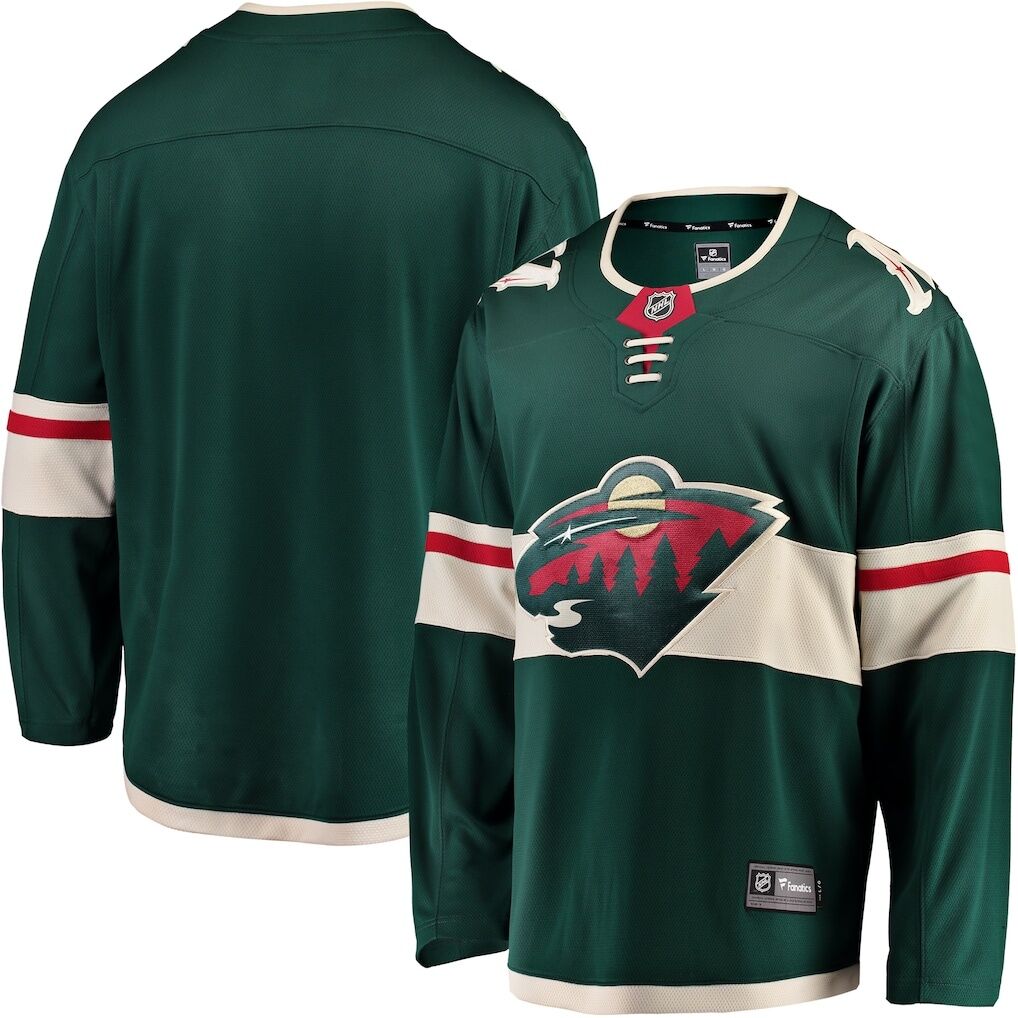 Minnesota Wild Fashion7 Breakaway Home Jersey