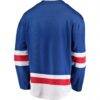 New York Rangers Fashion7 Breakaway Home Jersey - Blue - Detail View